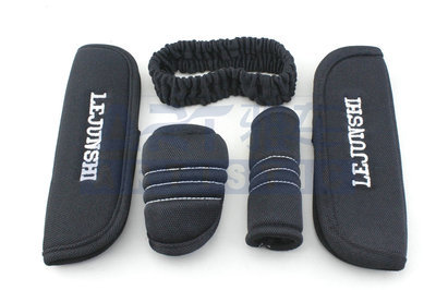 【供應QR-101菠蘿紋手剎套 排擋套 汽車五件套 汽車內飾裝飾套 黑色】價格,廠家,圖片,其他內飾用品,廣州雅車汽車用品-