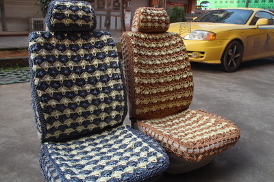 【廠家直銷最新款鉤編座墊/鉤編/坐墊廠家/批發(fā)/水紋鉤編/四季墊】價格,廠家,圖片,座墊,義烏市賽亞汽車用品商行-