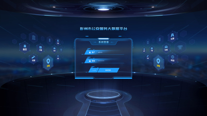 大數據可視化效果圖